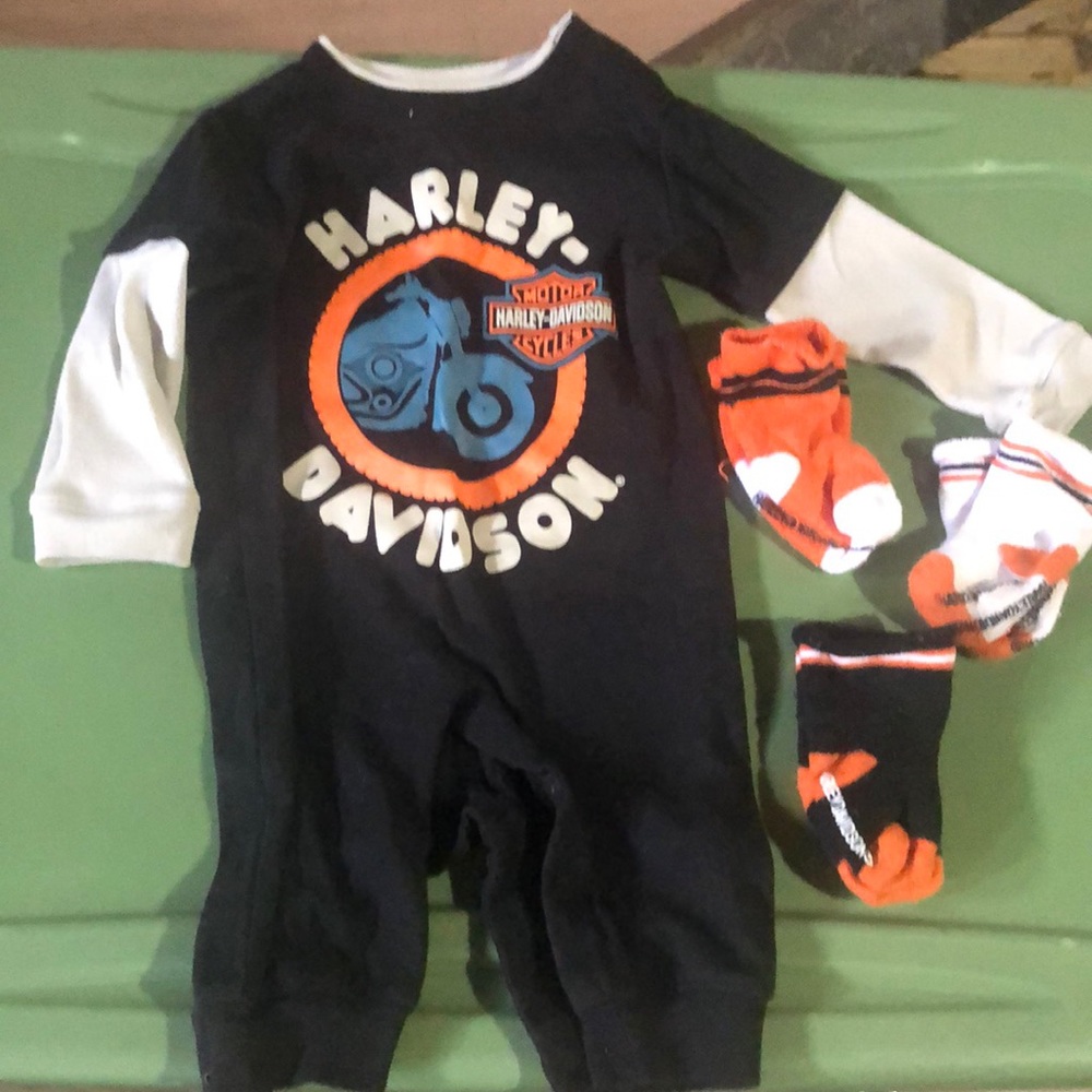 Harley Davidson lot